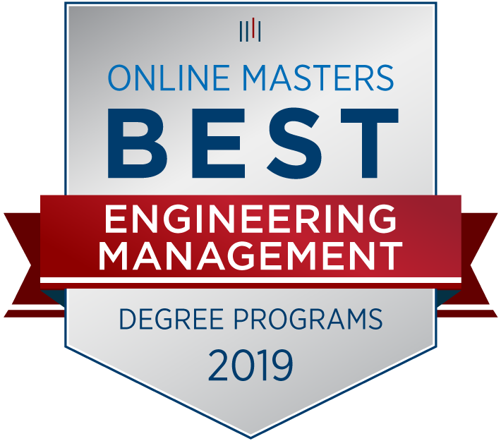 Online Masters BEST Engineering Management degree program 2019